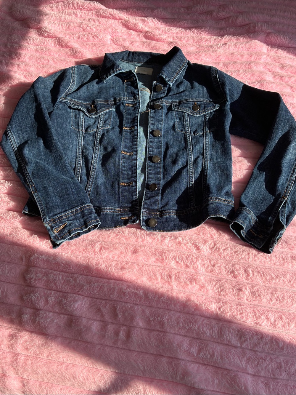 Caslon Dark Blue Denim Jacket
